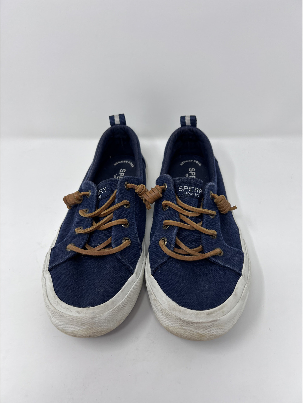 Sperry Pier Wave Women's Navy Slip On Sneakers STS 85104